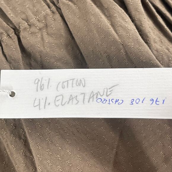 TRINA TURK Castro Top Size Medium Off the Shoulder Green Textured Sample NWT - Picture 8 of 12